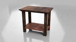 Simple Coffee Table Model 3d model