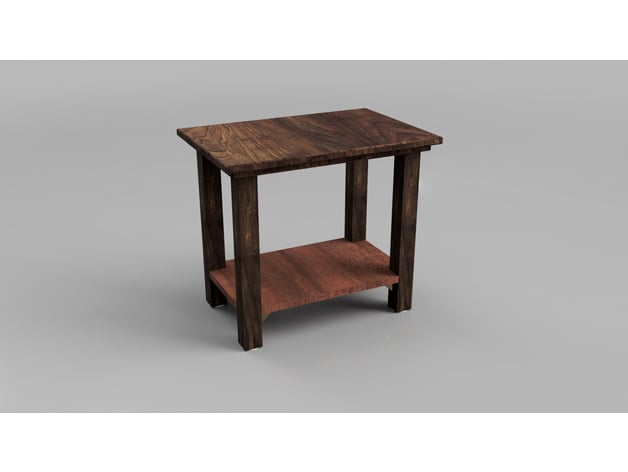 Simple Coffee Table Model 3d model