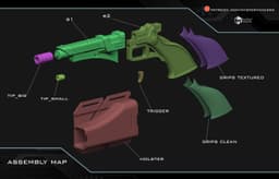Nan's blaster 3d model