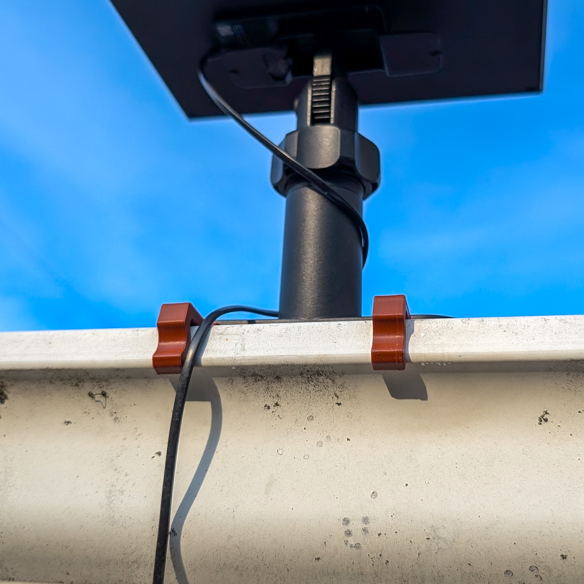 Ring Solar Panel Gutter Mount 3d model