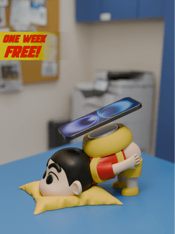 Magsafe Shin-chan 3d model