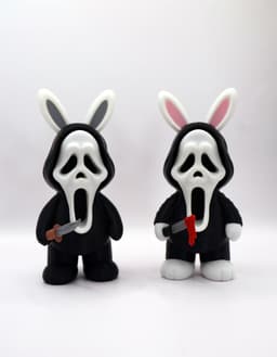 Horror Bunnies - Ghostface 3d model