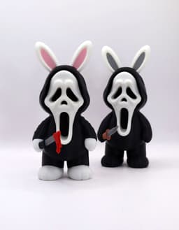 Horror Bunnies - Ghostface 3d model