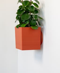 Square Tapered Planter 3d model