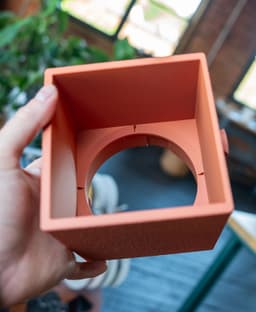 Square Tapered Planter 3d model
