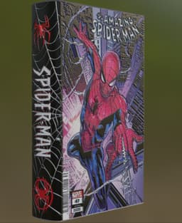 Spider-man - Book Litho 3d model