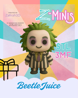 BEETLEJUICE Z-MINIS 3d model
