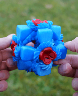 Octa Cube Fidget Toy 3d model