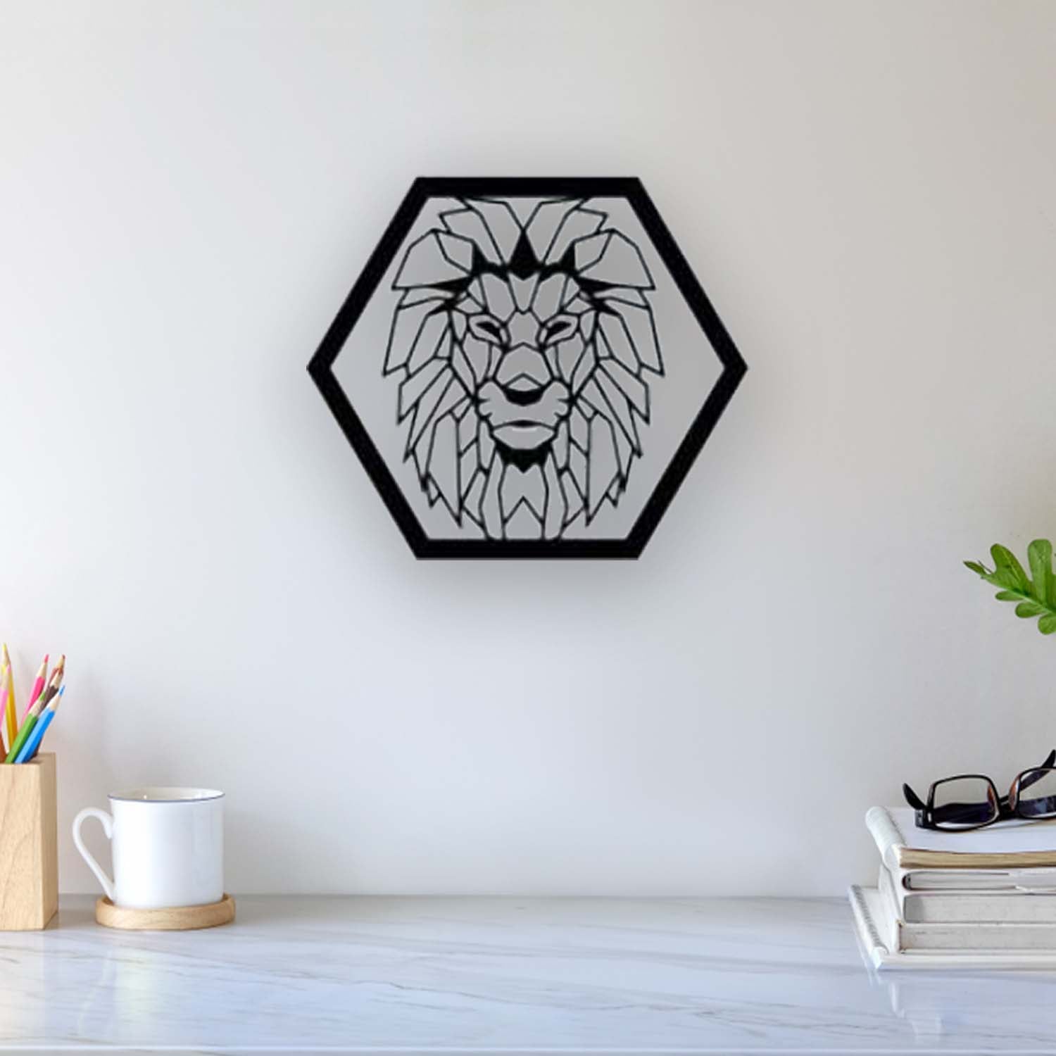Lion Wall Art 3d model