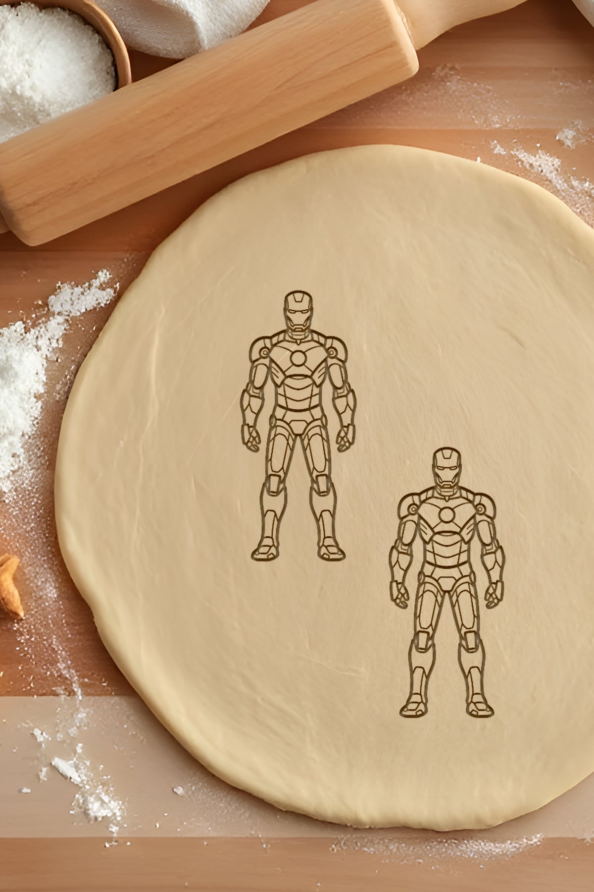 Iron Man Cookie Cutter, Biscuit Cutter 3d model