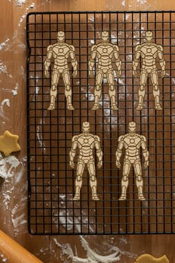 Iron Man Cookie Cutter, Biscuit Cutter 3d model