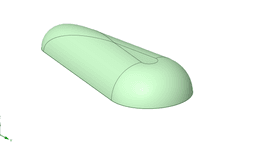 Big RC Plane Wing Protector 3d model