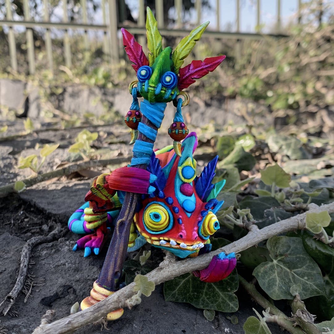 Shaman Chameleon 3d model