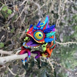 Shaman Chameleon 3d model