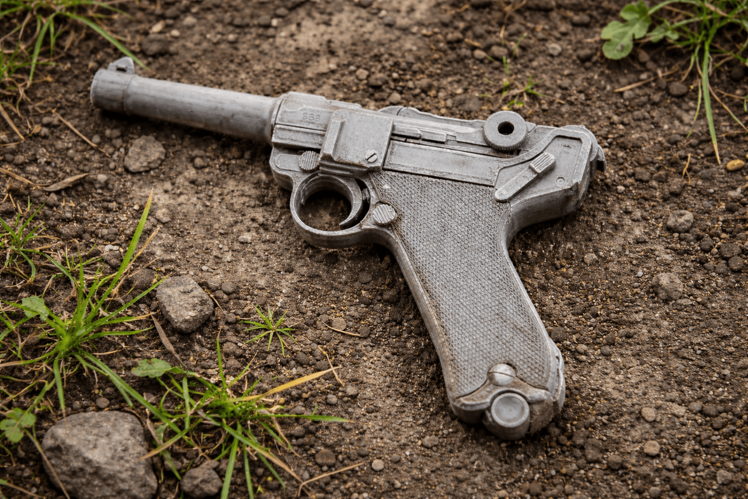 Parabellum P08 Luger 3d model
