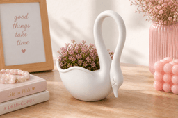 Swan Planter STL - Animal Plant Pot 3d model