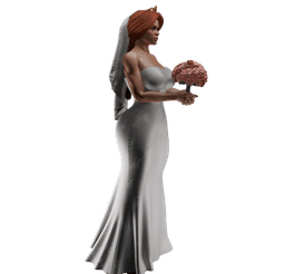 Sexy Bride v2 3d model