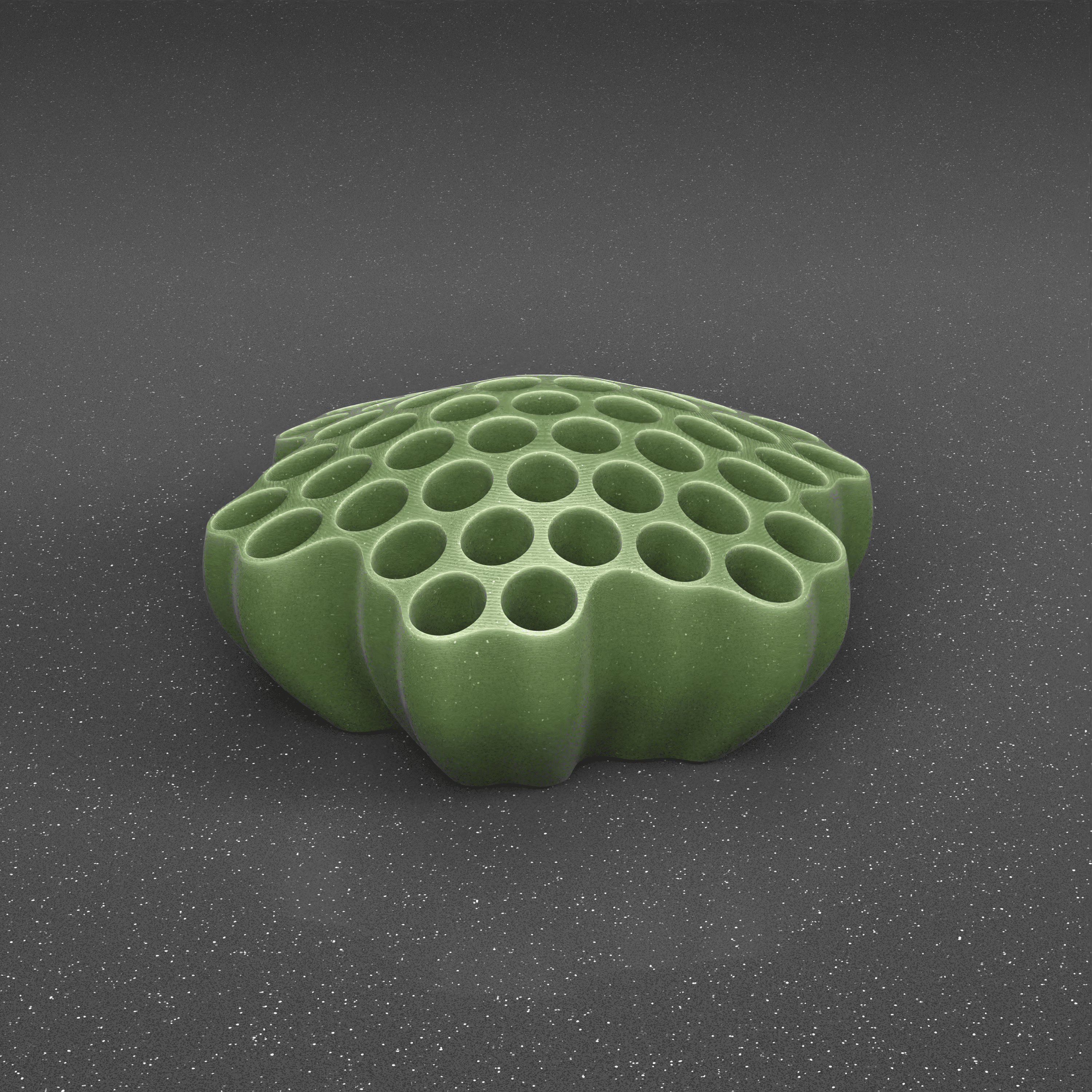 MUSHROOM PEN HOLDER 3d model