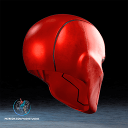 Red Hood Comic Armor 3D Printer STL File 3d model