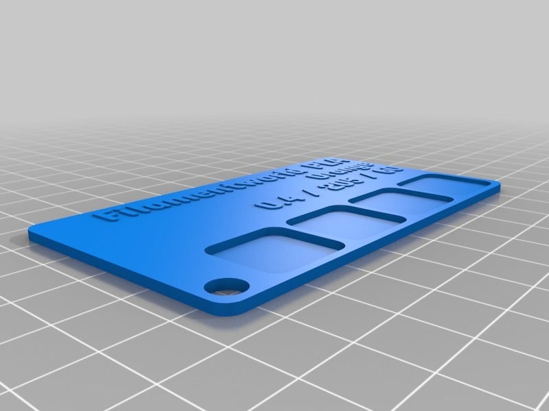 Filamentworld PLA Orange 3d model