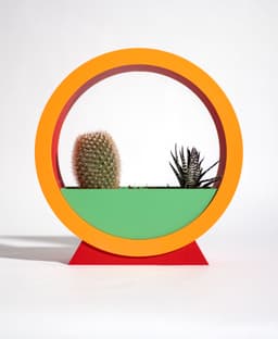 Circle Planter - Tabletop 3d model