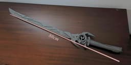 Genshin Impact Mistsplitter Reforged | Cosplay prop 3d model