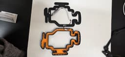 Check Engine Light DIY LED Box 3d model