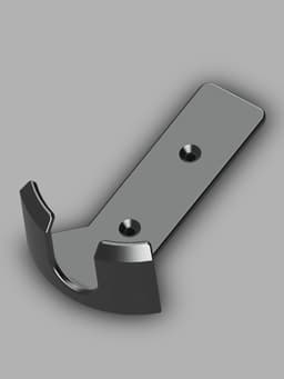 Tire Inflator Holder 3d model