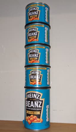 Heinz Bean Tin Can Stacker 3d model