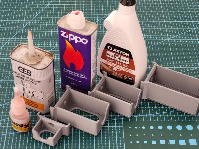Parametric Rectangular Bottle Holders 3d model
