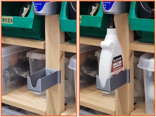 Parametric Rectangular Bottle Holders 3d model
