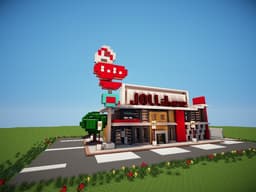 Minecraft Jollibee 3d model