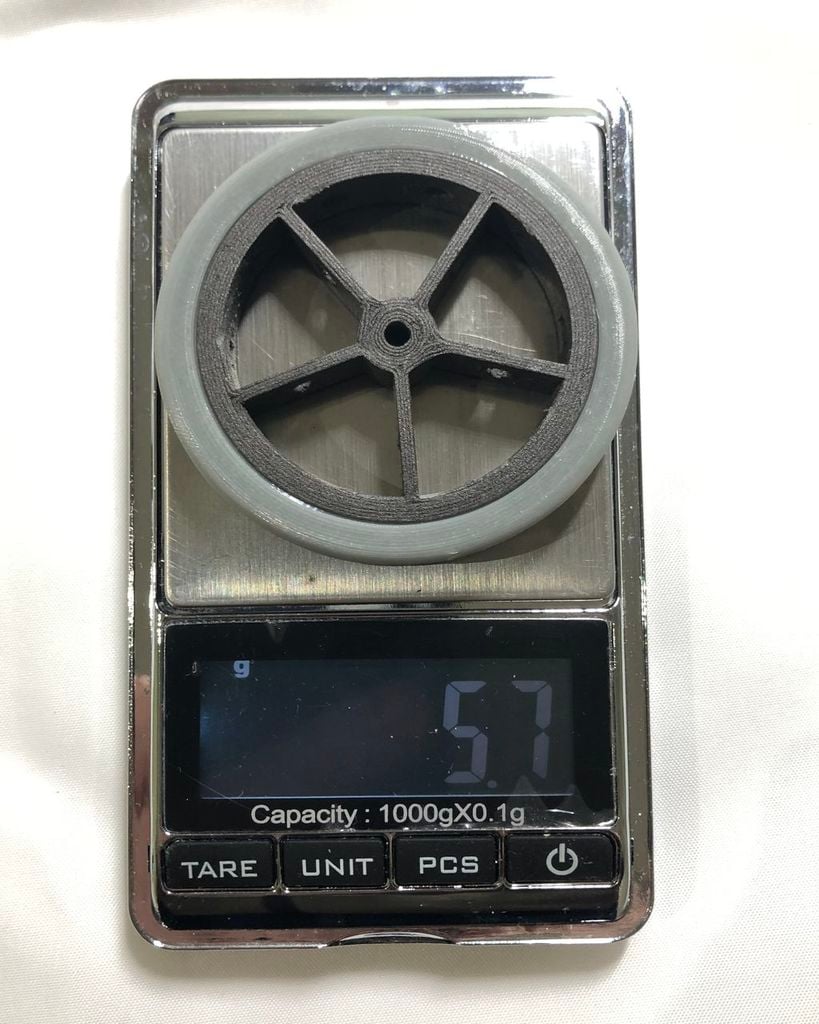 EGW-80 EDF wheel 54mm 3d model