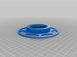 FUNCTIONAL MINI SPOOL FOR FILAMENT LEFTOVERS 3d model
