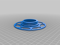 FUNCTIONAL MINI SPOOL FOR FILAMENT LEFTOVERS 3d model