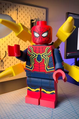 The Iron Spider Modular Figure 3d model