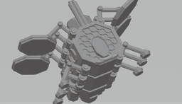 FHW:Moth Server Unit prototype (BoD) 3d model