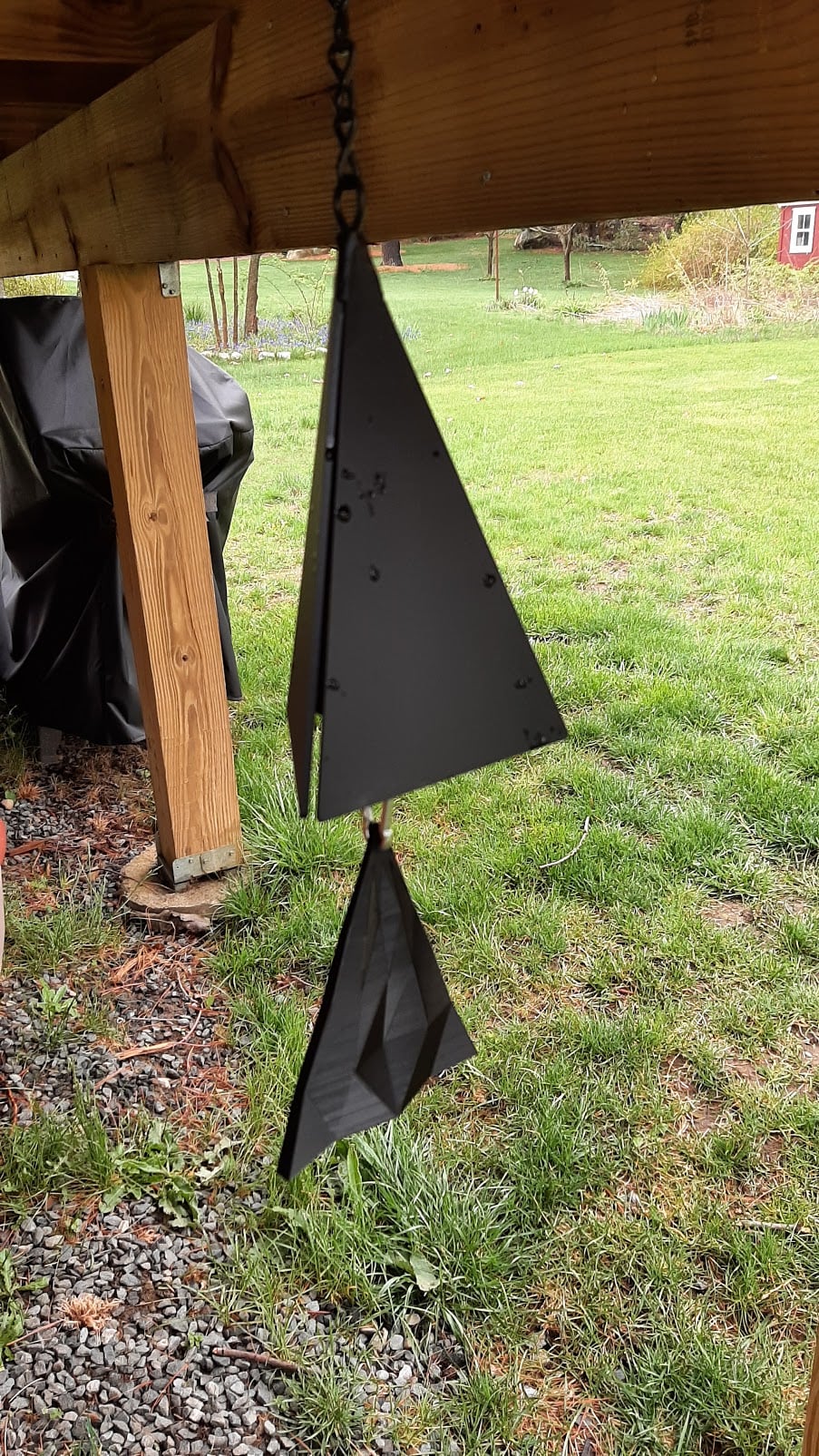 Delta Low Poly with Hole 3d model