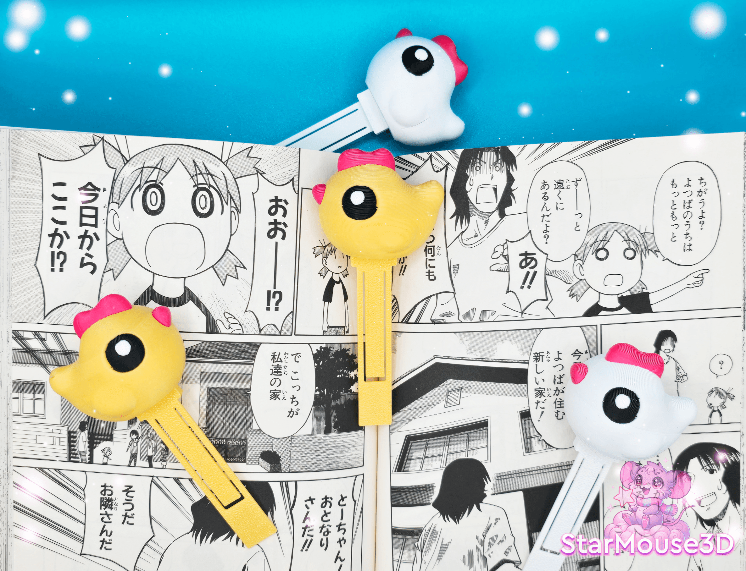 Exclusive: Chicken Bookmarks! 3d model