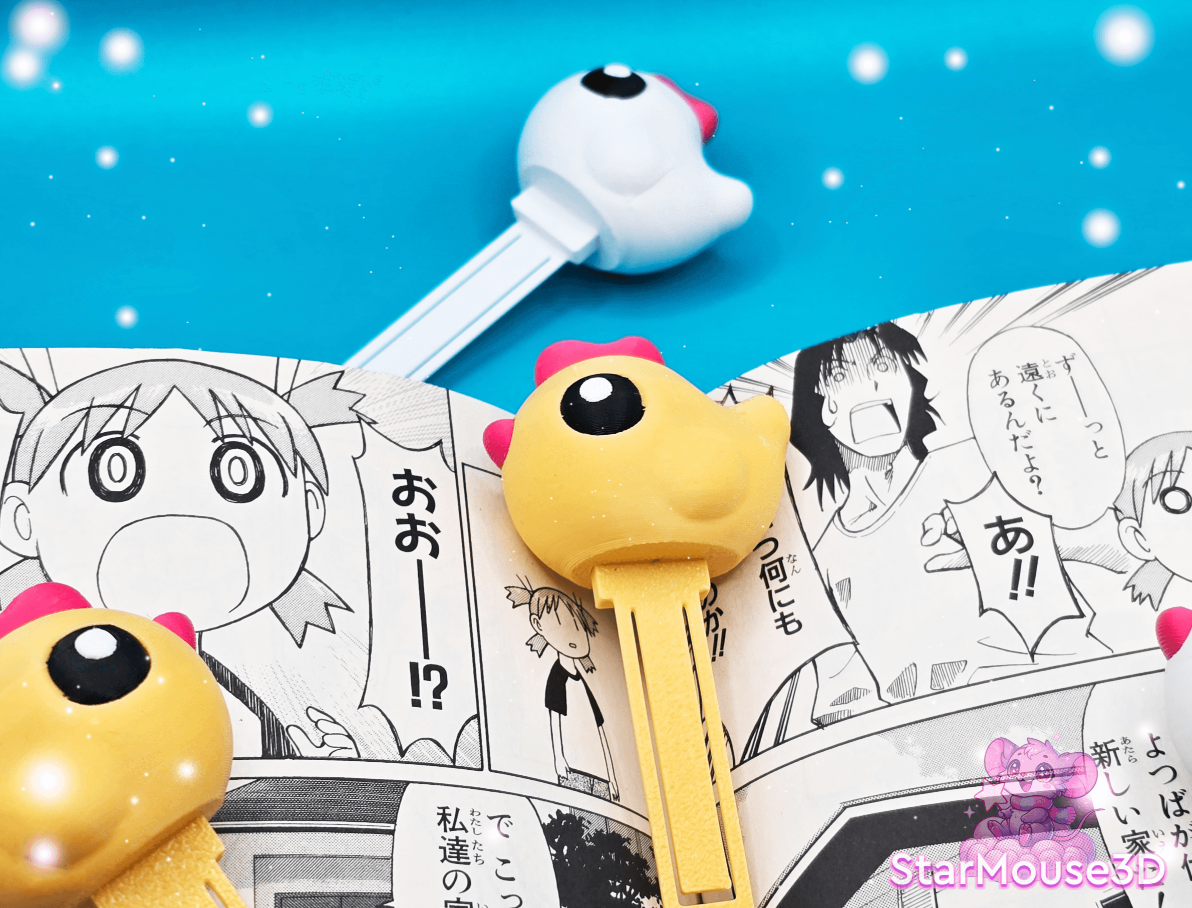 Exclusive: Chicken Bookmarks! 3d model
