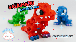 Kaijumaru - Godzilla Rex 3d model
