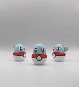 Squirtle Clicker – Fidget Toy 3d model