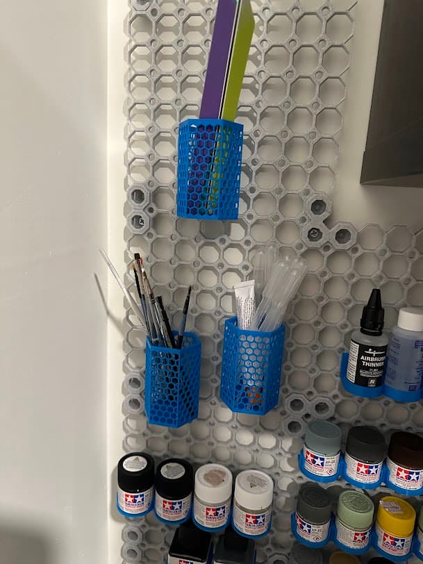 Multiboard Honeycomb PENCIL Holder.stl 3d model