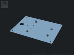Arduino Thermometer Display 3d model