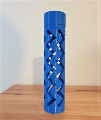 Zig Zag Pencil Case 3d model