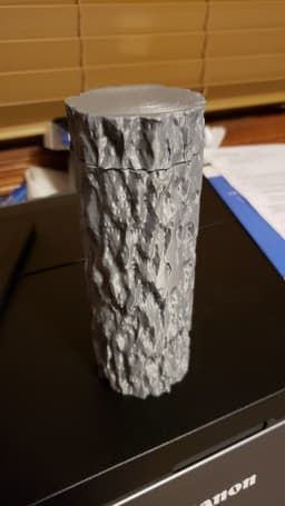 Log Labyrinth geocache 3d model