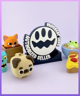 Monster Labs Authorized Seller Badge 3d model