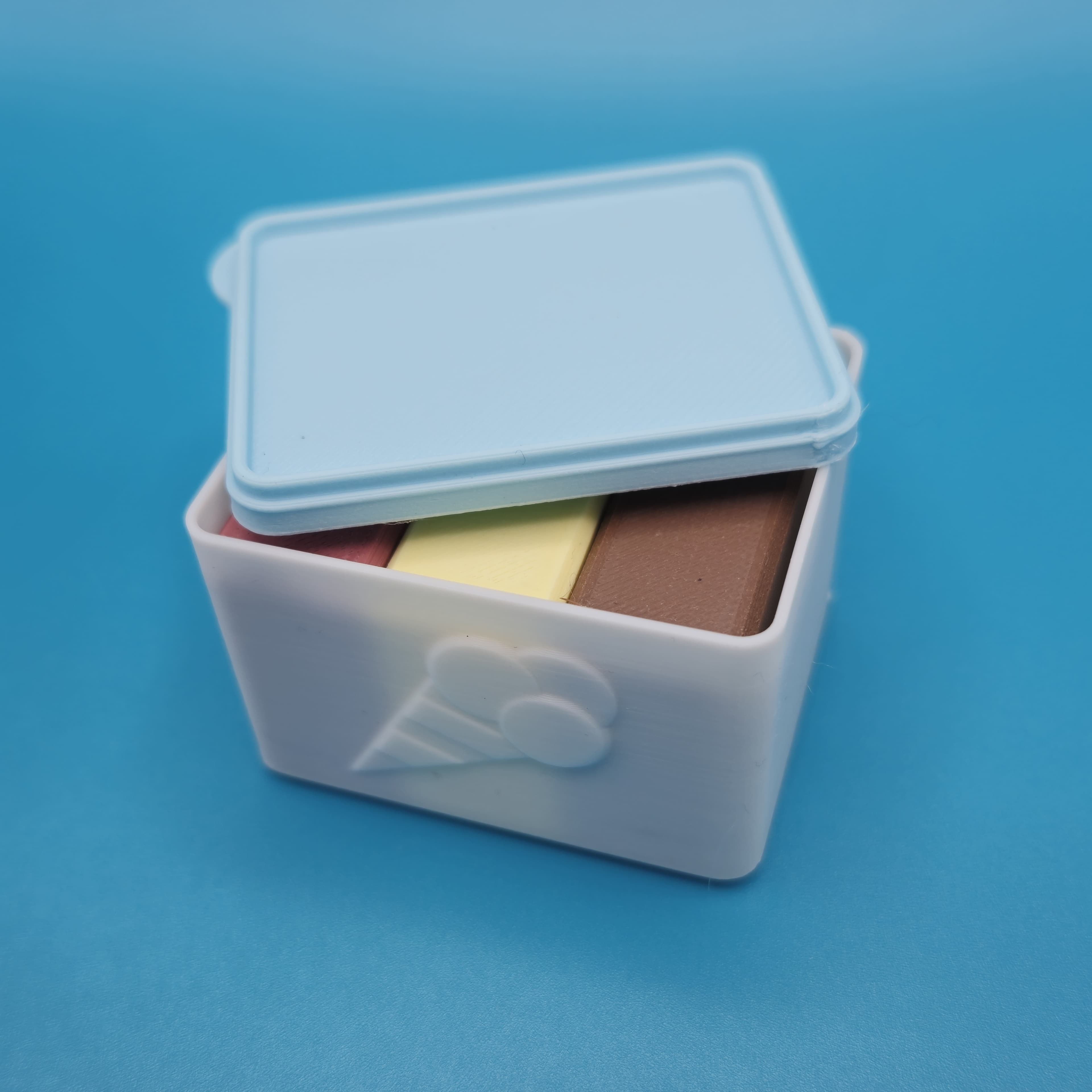Ice Cream Tub - Choose Your Flavours 3d model