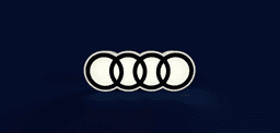Audi Sign – LED Strip Compatible 3d model
