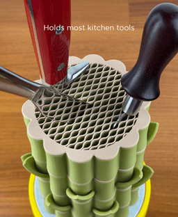 Bamblock, kitchen knife block. 3d model